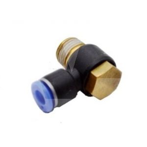 Hex Male Head Elbow Connector Push Fitting
