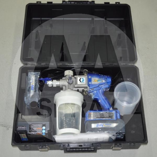 Graco Graco Paint Sprayer XForce HD with 2 28v Batteries & Charger Extras in Case 