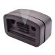 104mm Wide Rectangle Air Compressor Intake Air Filter Housing