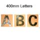 400mm Letter A-Z Stencil Kit with Blanking Boards