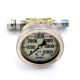 Atomex Pressure Gauge 6000psi Rear Entry with 1/4” Tee Piece 