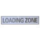 Loading Zone Line Marking Stencil 145mm Letters