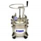Atomex 10 Litre Stainless Steel Paint Pressure Pot Tank with Manual Agitator