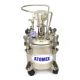 Atomex 10 Litre Stainless Steel Paint Pressure Pot Tank with Air Agitator
