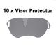 Corpro R1600 Clear Visor Protectors (10 Pack)