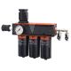 DeVilbiss Pro Air 3 Filter Regulator Coalescer with Activated Carbon Filter
