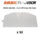 DeVilbiss PROV-36-K50 Pro Visor Peel Off Visor Covers 50 Pack