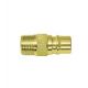 Nitto Hi-Cupla 100 Series PMB Plug Male Thread Brass